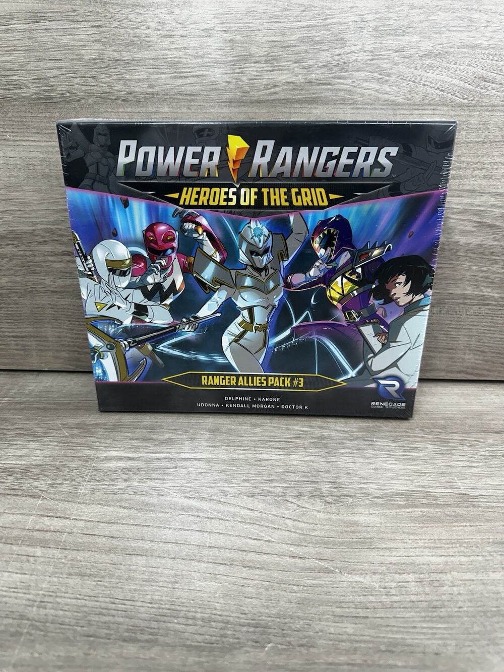 Power Rangers: Heroes of the Grid Ranger Allies Pack #3- Sealed